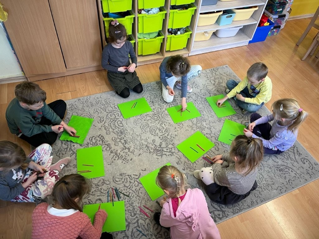 Dzień mamtematyki grupa żabki