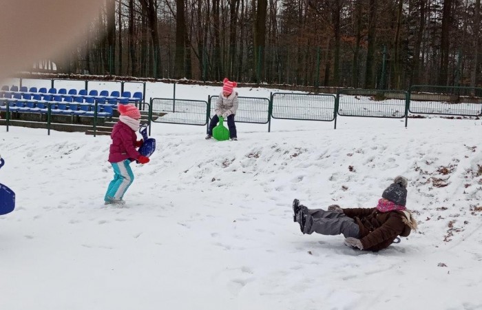 Zabawy na śniegu
