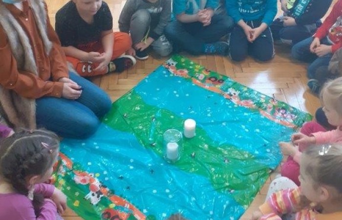 Grupa Wiewiórki dzień eksperymentów