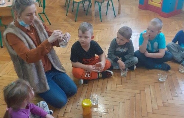 Grupa Wiewiórki dzień eksperymentów