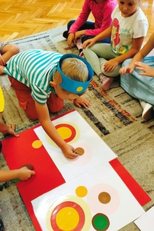Dzień kropki w gripie misiów, w przedszkolu nr1 Dzień kropki w gripie misiów, w przedszkolu nr1