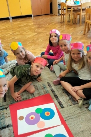 Dzień kropki w gripie misiów, w przedszkolu nr1 Dzień kropki w gripie misiów, w przedszkolu nr1