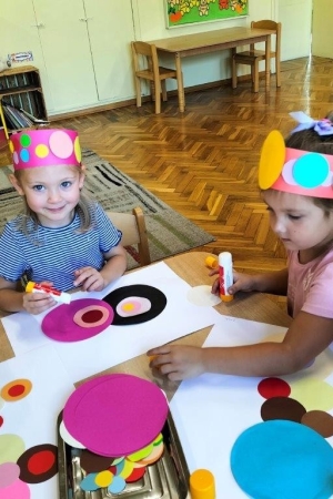 Dzień kropki w gripie misiów, w przedszkolu nr1 Dzień kropki w gripie misiów, w przedszkolu nr1