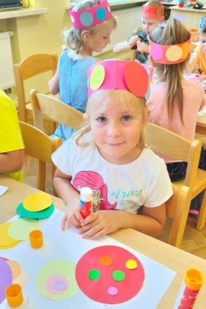 Dzień kropki w gripie misiów, w przedszkolu nr1 Dzień kropki w gripie misiów, w przedszkolu nr1